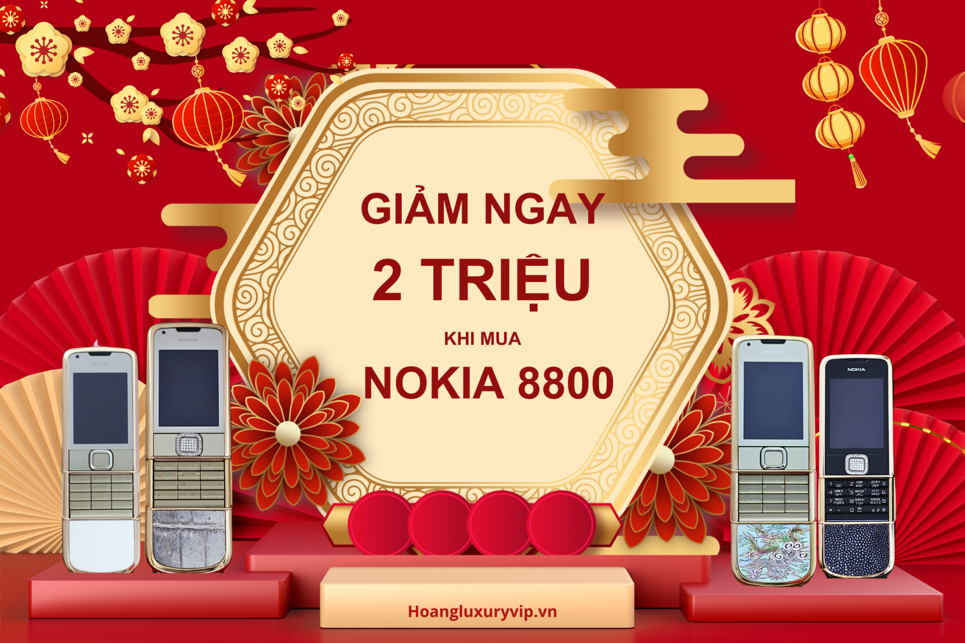 ĐỒNG GIẢM 2.000.000VND KHI MUA CÁC SẢN PHẨM NOKIA 8800